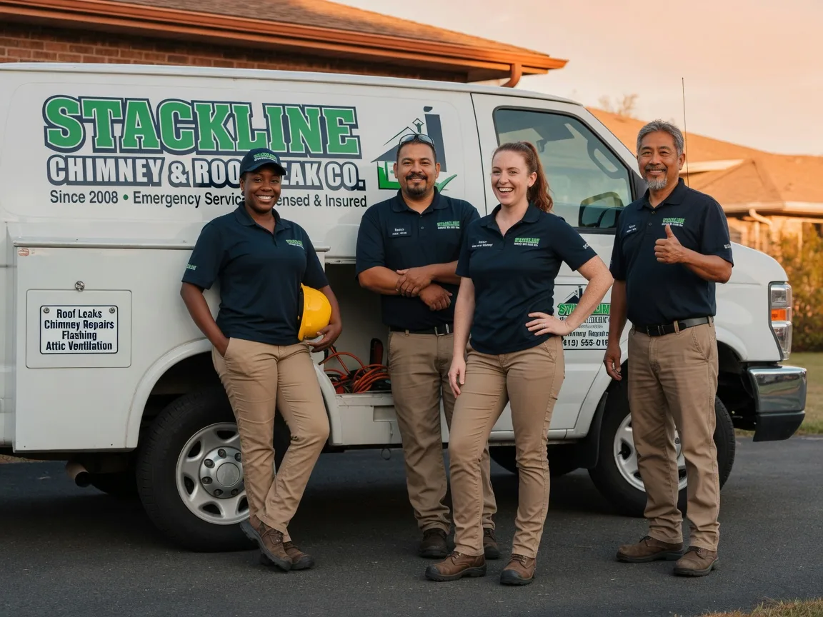 Chimney flashing repair company in Eagle Springs, NC